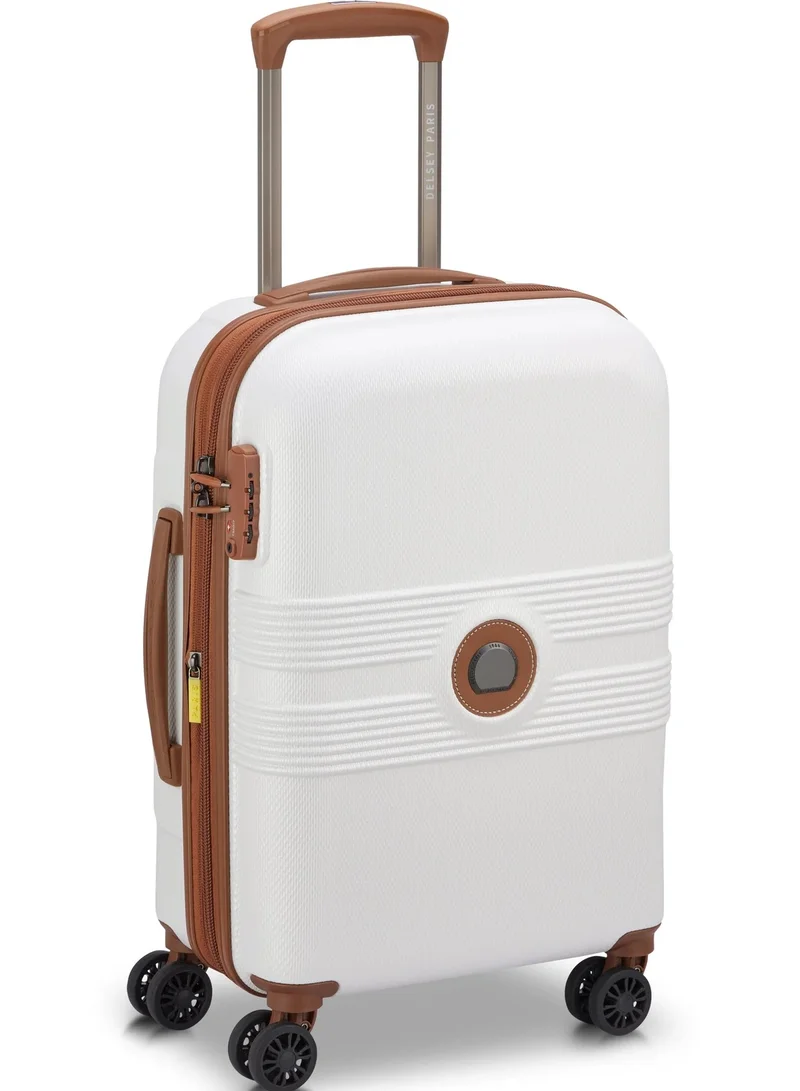 DELSEY Paris Flanerie SE 55 Cm 4 Double Wheeled Expandable Hardside Cabin Luggage Trolley Case -  Champagne